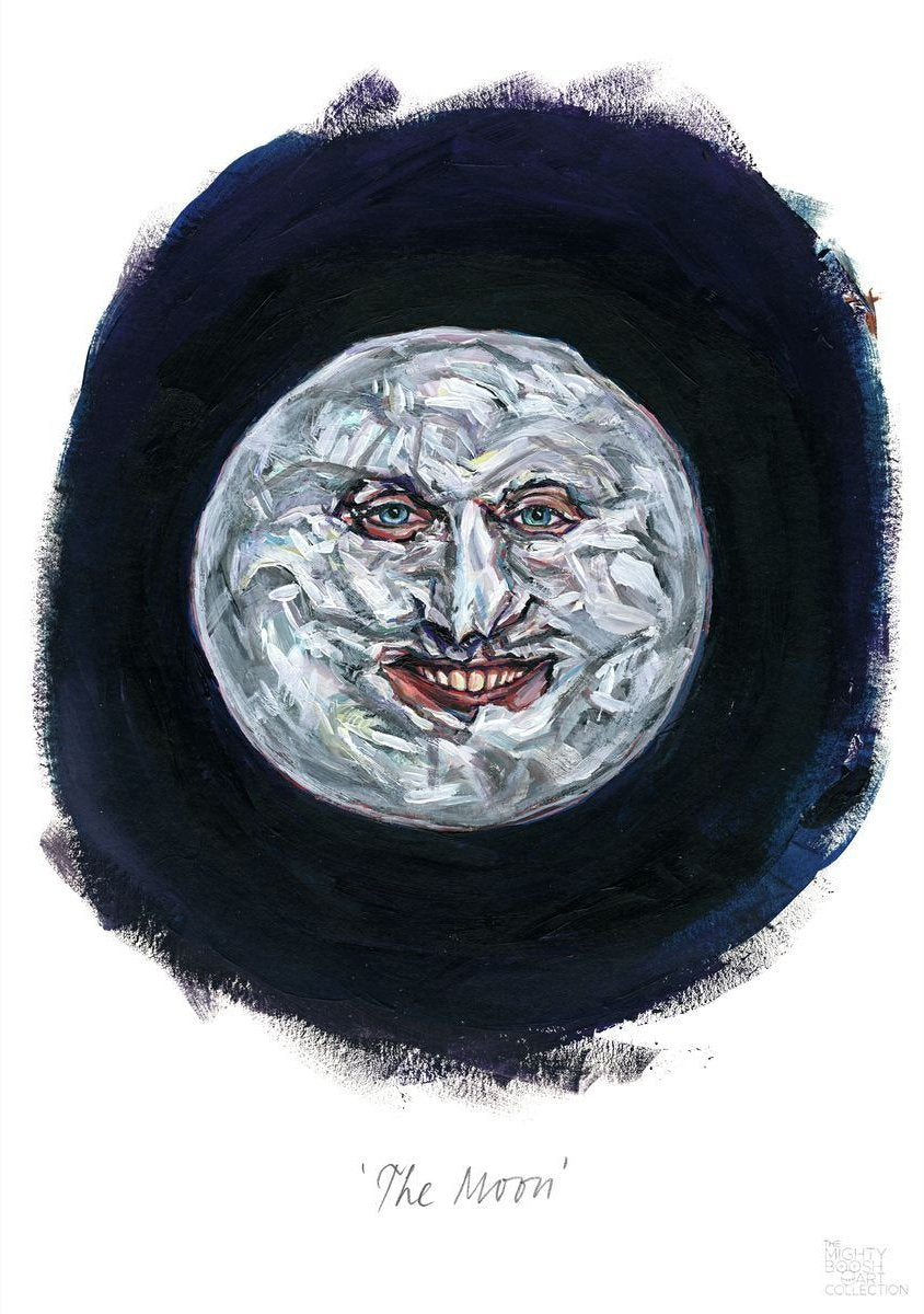 Totally Transparent — Transparent Moon (Mighty Boosh) Made by Totally